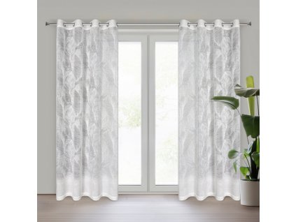 23767 zaslona gotowa linnea 140 x 250 cm bialy