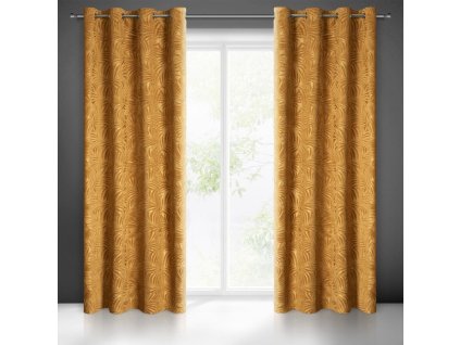 59140 zaslona gotowa livia 140 x 250 cm zlocisty