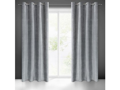 57259 zaslona gotowa lussi 140 x 250 cm stalowy