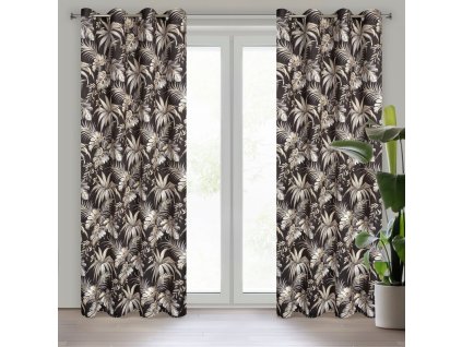 49201 zaslona gotowa magi 140 x 250 cm czarny