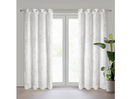 10672 zaslona gotowa margaret 140 x 250 cm kremowy