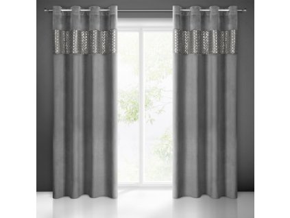 62956 zaslona gotowa margot 140 x 250 cm grafitowy