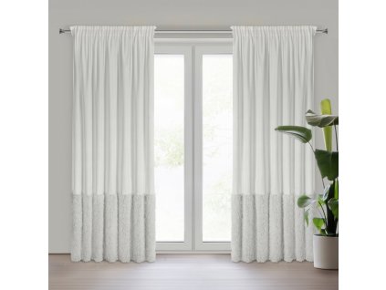 22939 zaslona gotowa marion 2 na tasmie 140 x 270 cm bialy