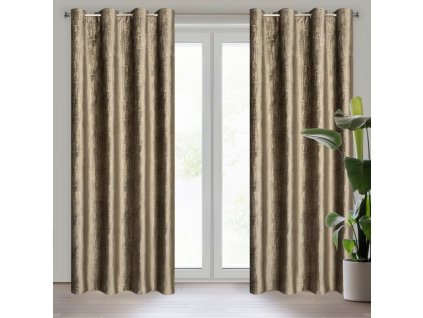 56995 zaslona gotowa marsala 140 x 250 cm brazowy