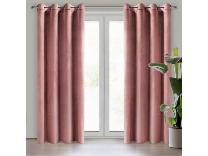 1999 zaslona gotowa melanie 140 x 250 cm ciemnorozowy