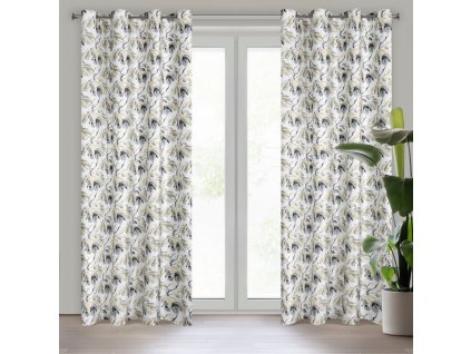 47341 zaslona gotowa melisa 140 x 250 cm bialy