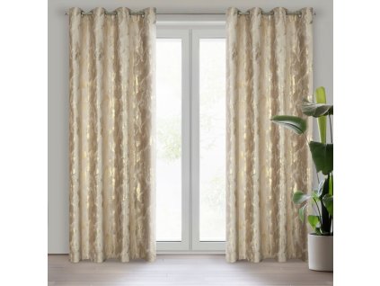 36448 zaslona gotowa melody 140 x 250 cm bezowy