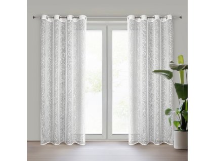 11779 zaslona gotowa mera 140 x 250 cm bialy