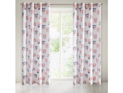 63829 zaslona gotowa merry 140 x 250 cm bialy