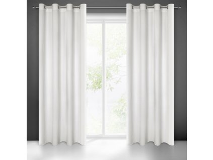 61078 zaslona gotowa milo 140 x 250 cm bialy