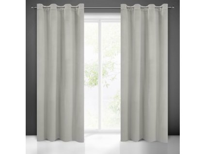 60208 zaslona gotowa milo 140 x 250 cm szary