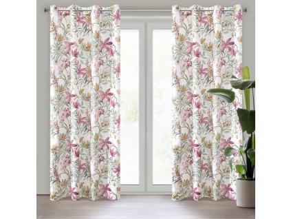 41866 zaslona gotowa monica 140 x 250 cm rozowy