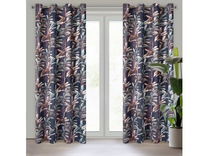 60322 zaslona gotowa nikol 140 x 250 cm grafitowy