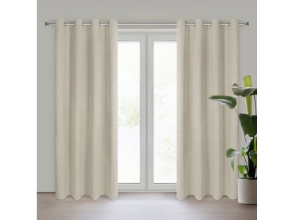 13672 zaslona gotowa nita 140 x 250 cm bezowy