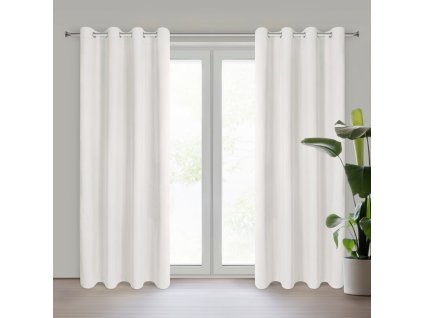 13300 zaslona gotowa nita 140 x 250 cm kremowy