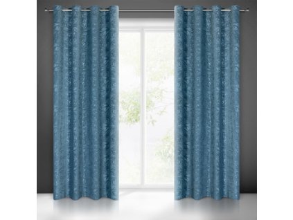 51832 zaslona gotowa octavia 140 x 250 cm niebieski