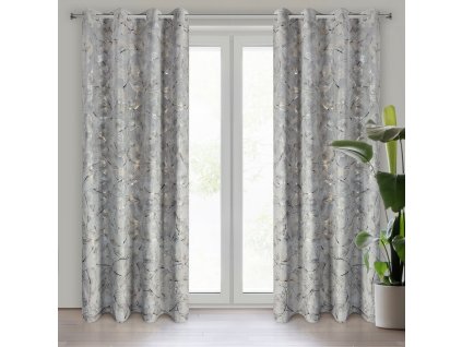 37741 zaslona gotowa odeta 135 x 250 cm stalowy