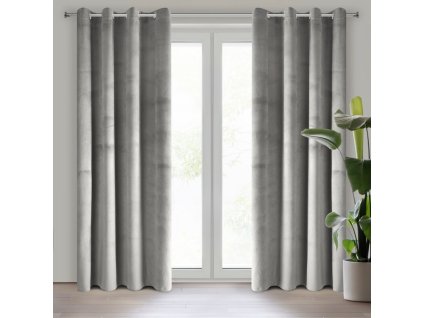 8650 zaslona gotowa pierre 140 x 250 cm szary