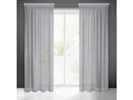 45649 zaslona gotowa regina na tasmie 135 x 270 cm srebrny