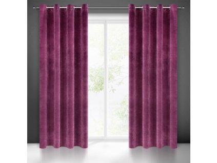 24982 zaslona gotowa ria 140 x 250 cm ciemnofioletowy