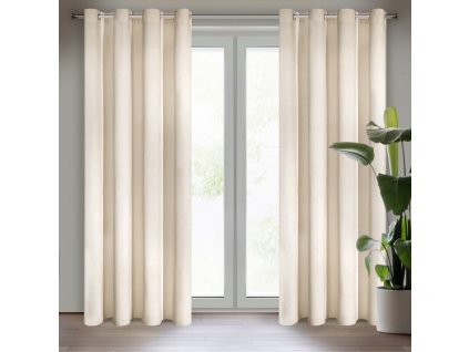 9736 zaslona gotowa ria 140 x 250 cm jasnobezowy