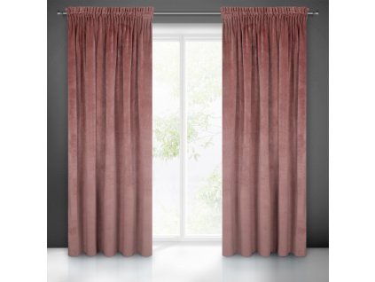 51790 zaslona gotowa ria na tasmie 140 x 270 cm ciemnorozowy