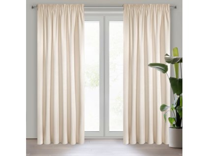 8848 zaslona gotowa ria na tasmie 140 x 270 cm jasnobezowy