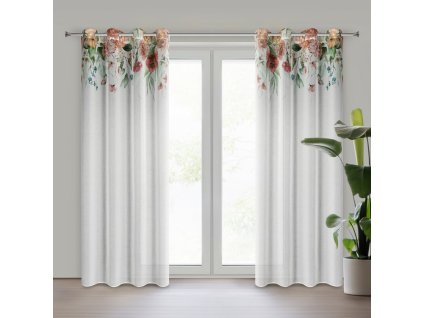 23071 zaslona gotowa risa 140 x 250 cm bialy