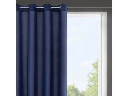 15145 zaslona gotowa rita 140 x 175 cm granatowy