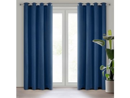 7525 zaslona gotowa rita 140 x 250 cm ciemnoniebieski