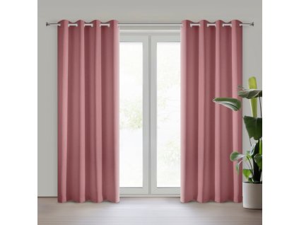 22672 zaslona gotowa rita 140 x 250 cm ciemnorozowy
