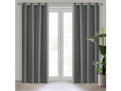 47845 zaslona gotowa rita 140 x 250 cm grafitowy