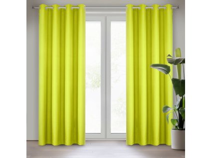 41056 zaslona gotowa rita 140 x 250 cm jasnozielony