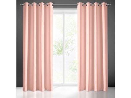 57793 zaslona gotowa rita 140 x 250 cm pudrowy roz