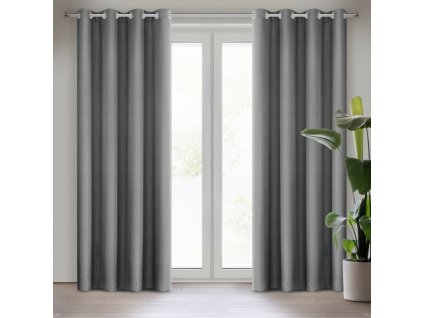 41035 zaslona gotowa rita 140 x 250 cm szary