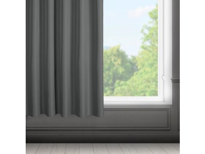 22735 zaslona gotowa rita na tasmie 140 x 175 cm grafitowy