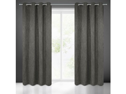 61384 zaslona gotowa rossie 140 x 250 cm grafitowy