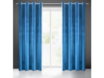 56884 zaslona gotowa samanta 140 x 250 cm granatowy