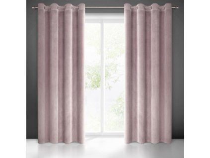 52624 zaslona gotowa samanta 140 x 250 cm pudrowy roz