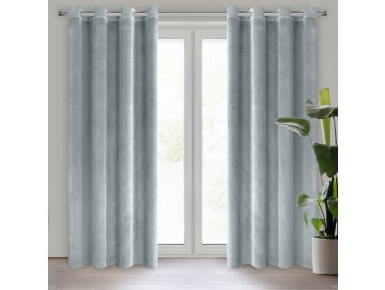 32593 zaslona gotowa samanta 140 x 250 cm szary