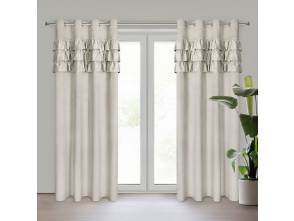 9277 zaslona gotowa sami 140 x 250 cm bezowy