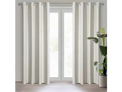 35290 zaslona gotowa selina 140 x 250 cm kremowy