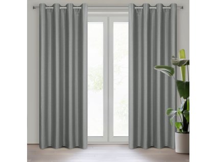 35299 zaslona gotowa selina 140 x 250 cm stalowy