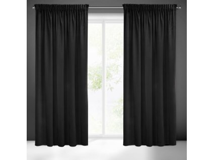 6559 zaslona gotowa sibel na tasmie 140 x 270 cm czarny