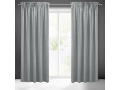 60928 zaslona gotowa sibel na tasmie 140 x 270 cm szary