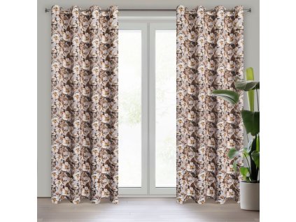 65803 zaslona gotowa simona 140 x 250 cm bezowy