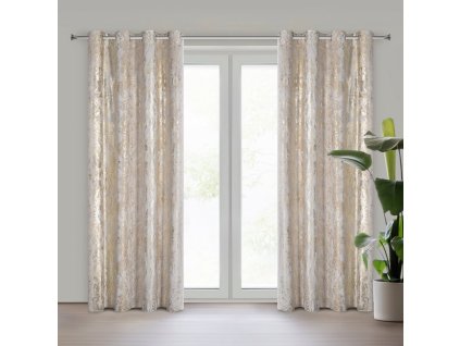 6253 zaslona gotowa sofi 135 x 250 cm kremowy