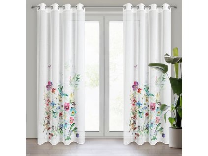 36412 zaslona gotowa spring 140 x 250 cm bialy