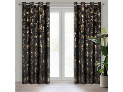 31210 zaslona gotowa tonia 140 x 250 cm czarny