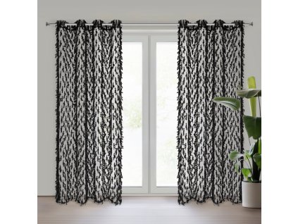 10999 zaslona gotowa victoria 140 x 250 cm czarny